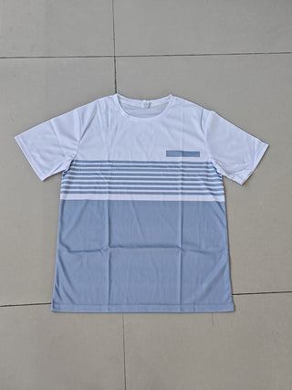 Jean-Baptiste | Chemise à rayures asymétrique