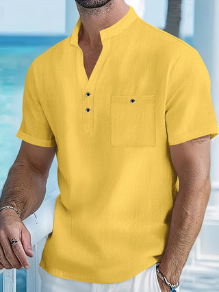 Enzo | Chemise à col qipao