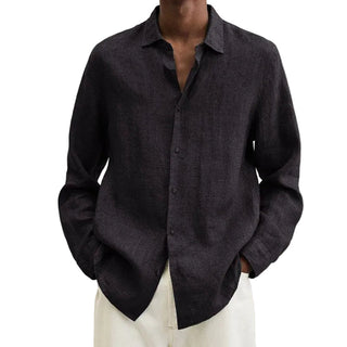 Timothée | Chemise à boutons en lin