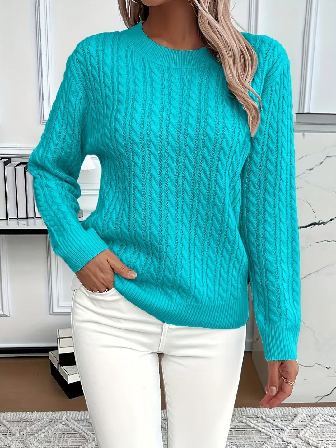 Nadine | Pull chic en maille raffinée