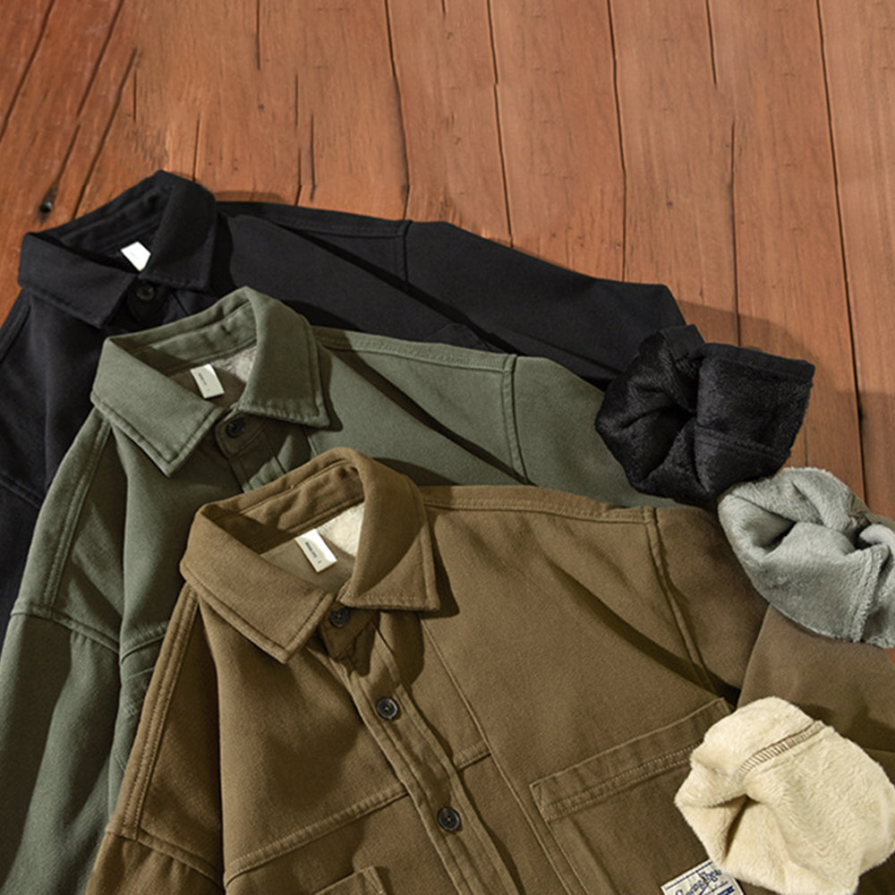 Emmanuel | Chemise cargo en polaire