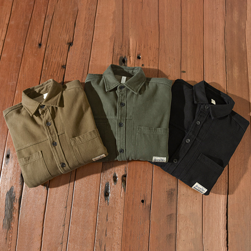 Emmanuel | Chemise cargo en polaire
