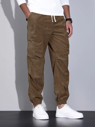 Gaspard | Pantalon cargo en velours côtelé