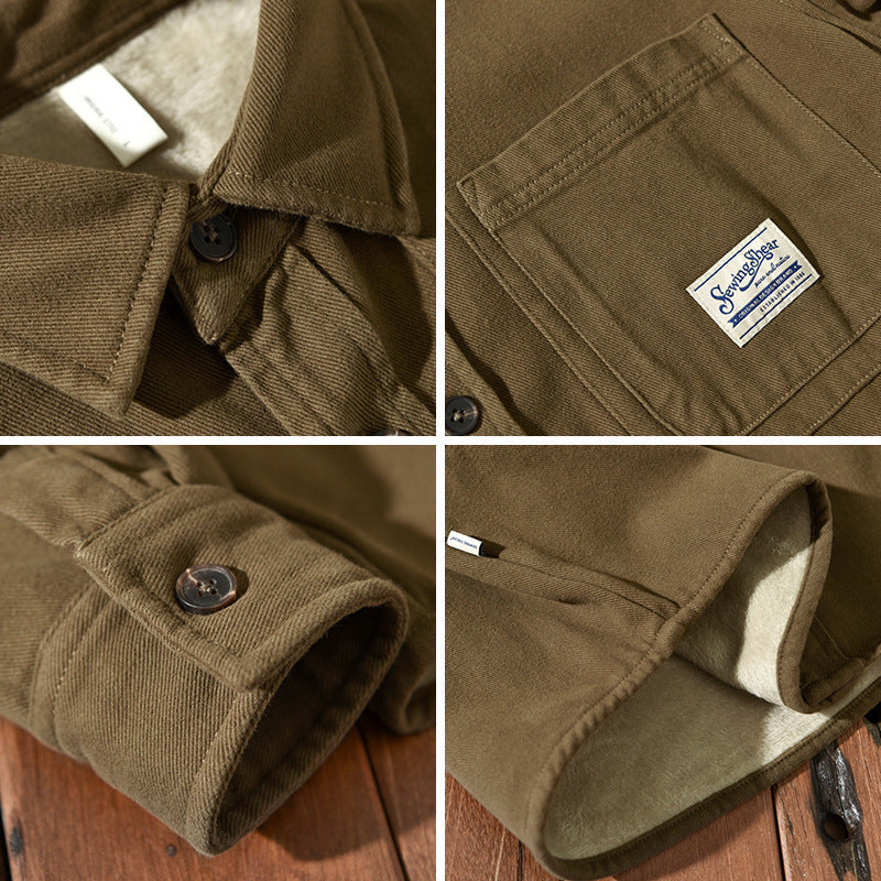 Emmanuel | Chemise cargo en polaire