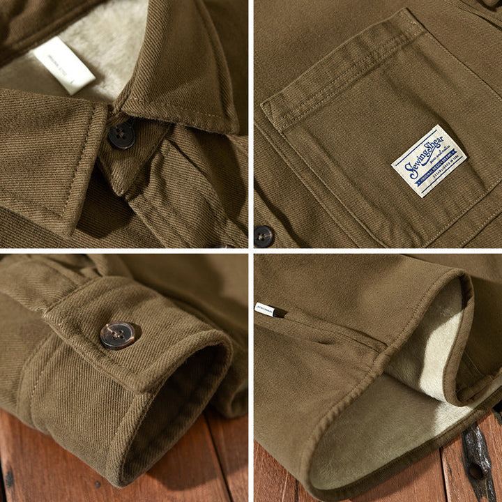Emmanuel | Chemise cargo en polaire