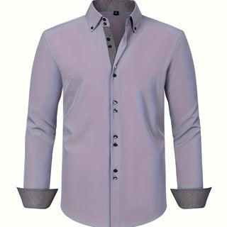 Ambroise | Chemise élégante légère avec détails contrastés