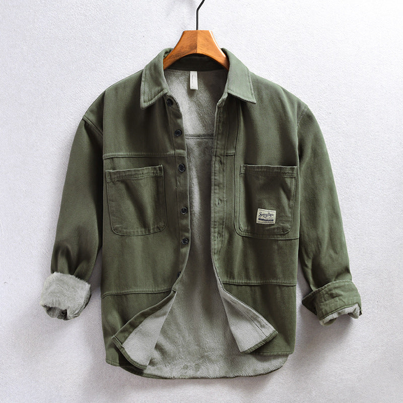 Emmanuel | Chemise cargo en polaire