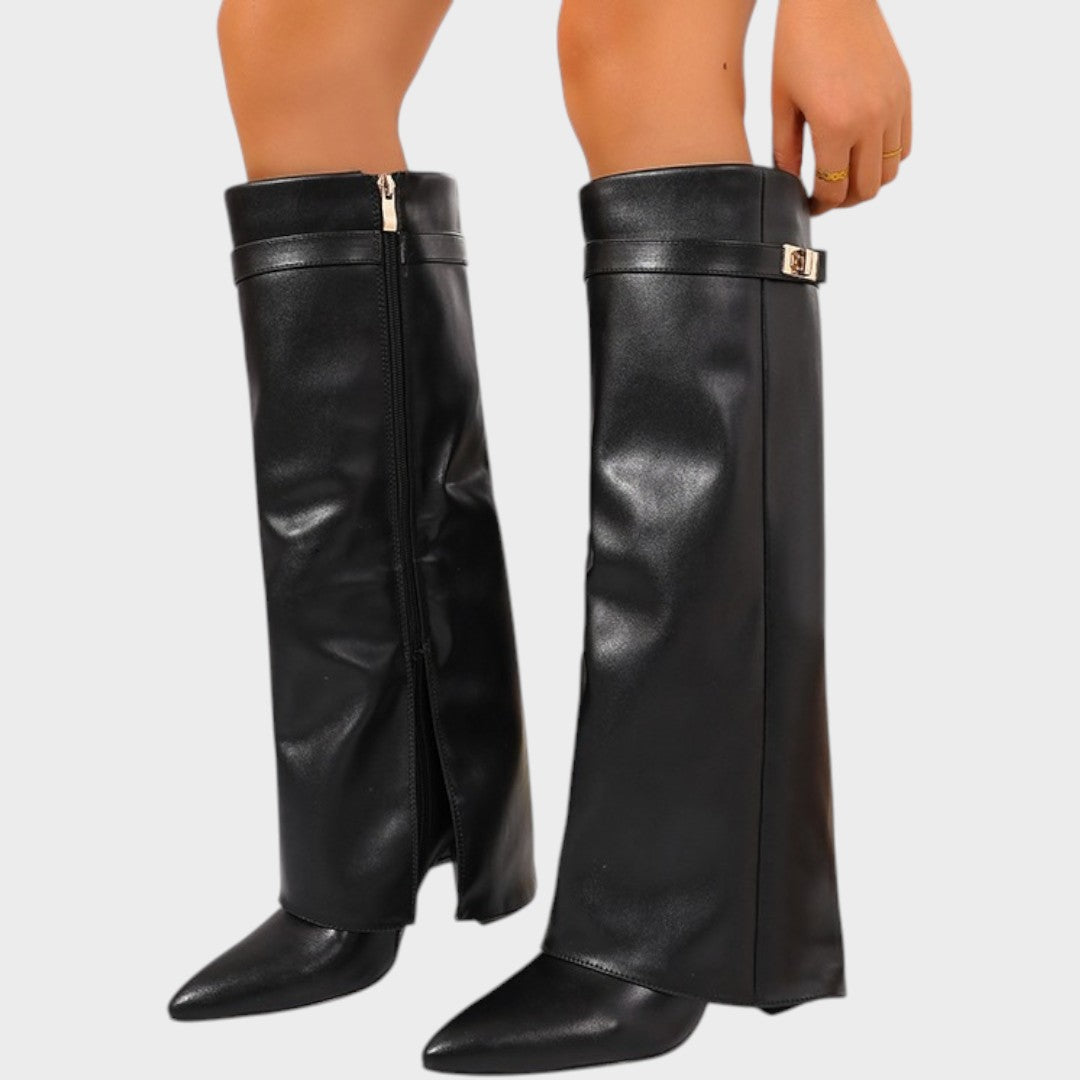 Éloïse | Bottes hautes en cuir