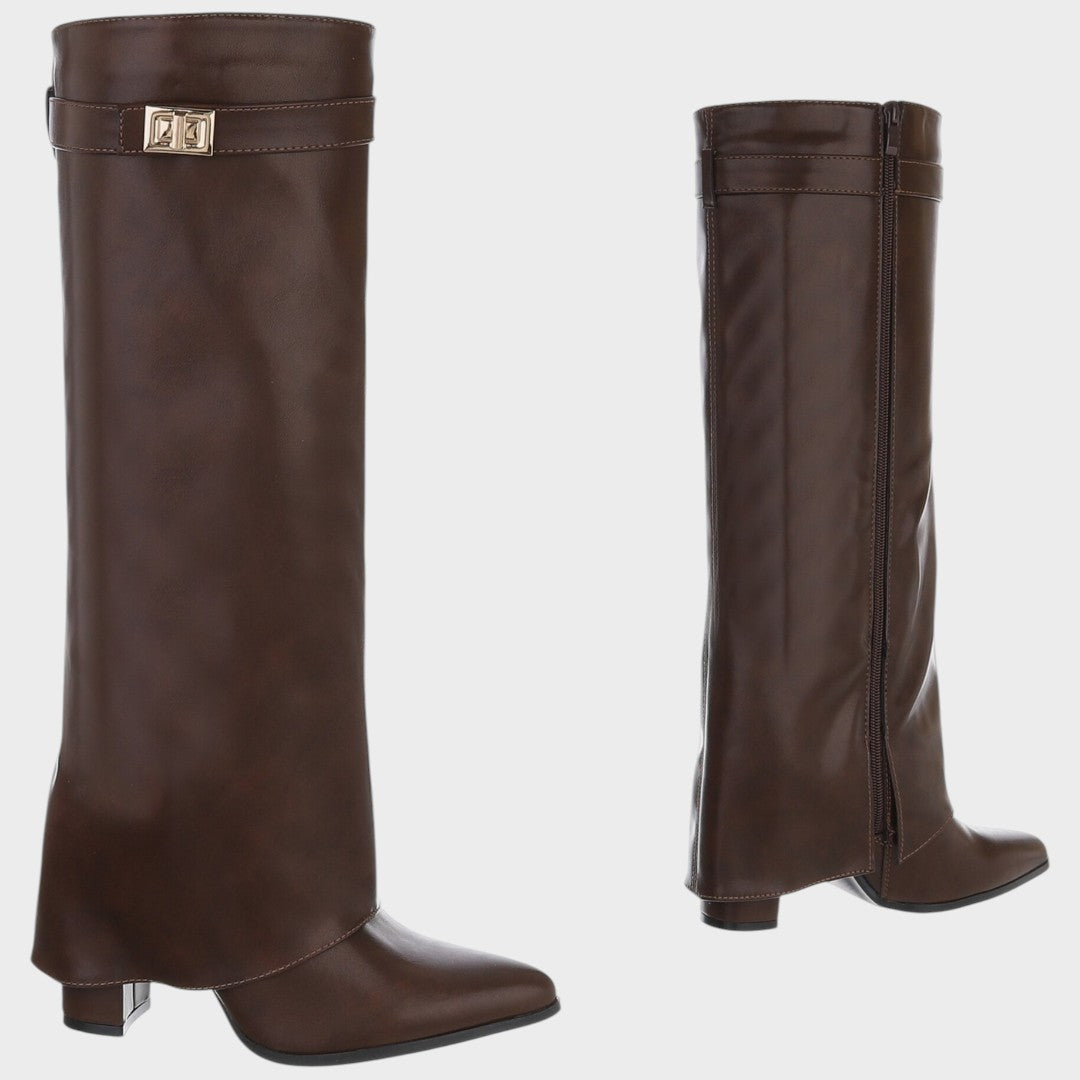 Éloïse | Bottes hautes en cuir