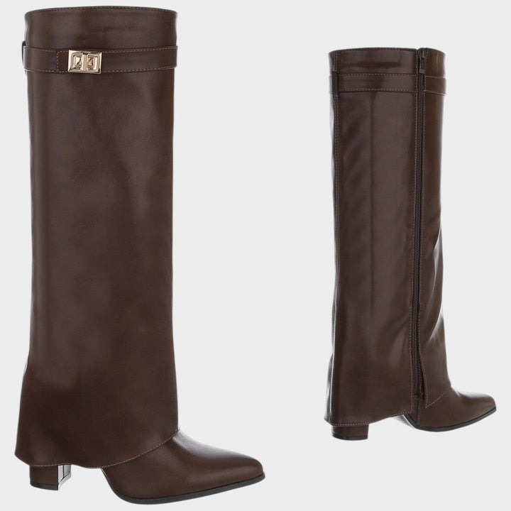 Éloïse | Bottes hautes en cuir
