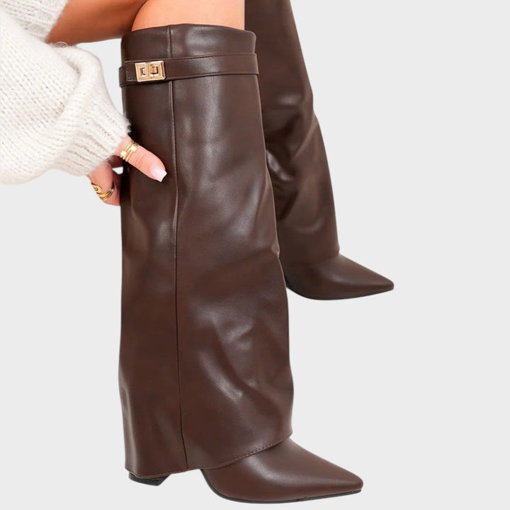 Éloïse | Bottes hautes en cuir