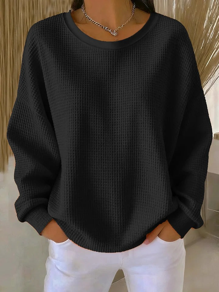 Dorothée | Pull gaufré classique