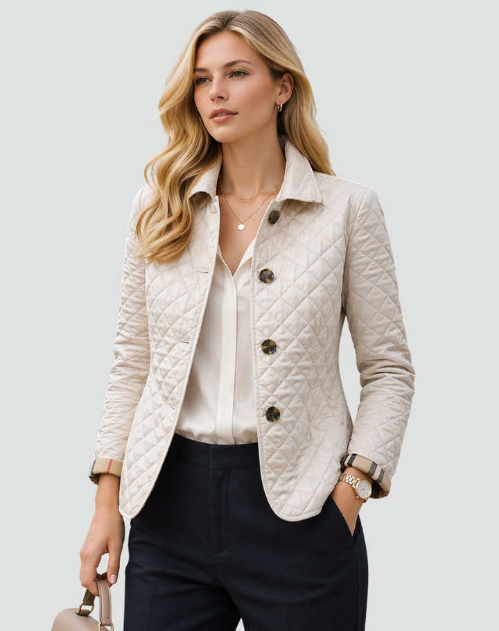 Romane | Veste matelassée boutonnée