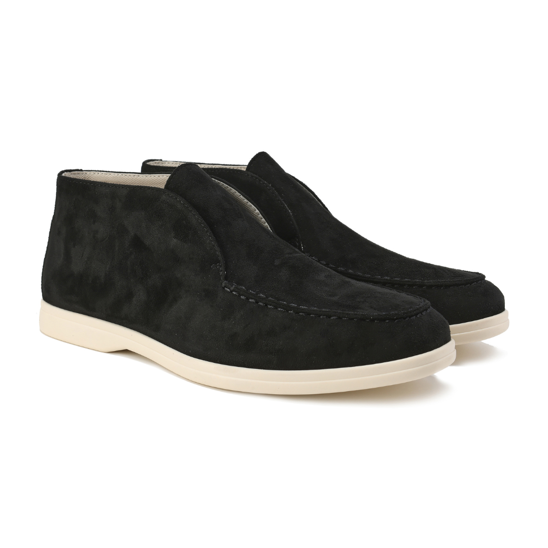 Mathis | Mocassins montants en daim