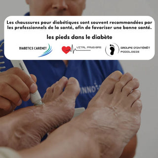 Dominique | Chaussures diabétiques unisexes