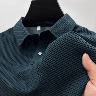 Valentin | Polo texturé à manches courtes
