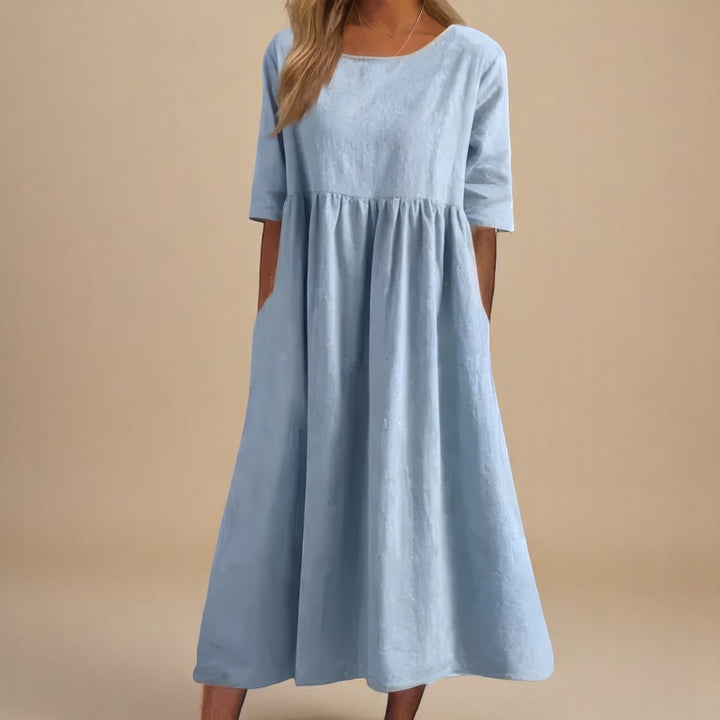 Violette | Robe légère en coton