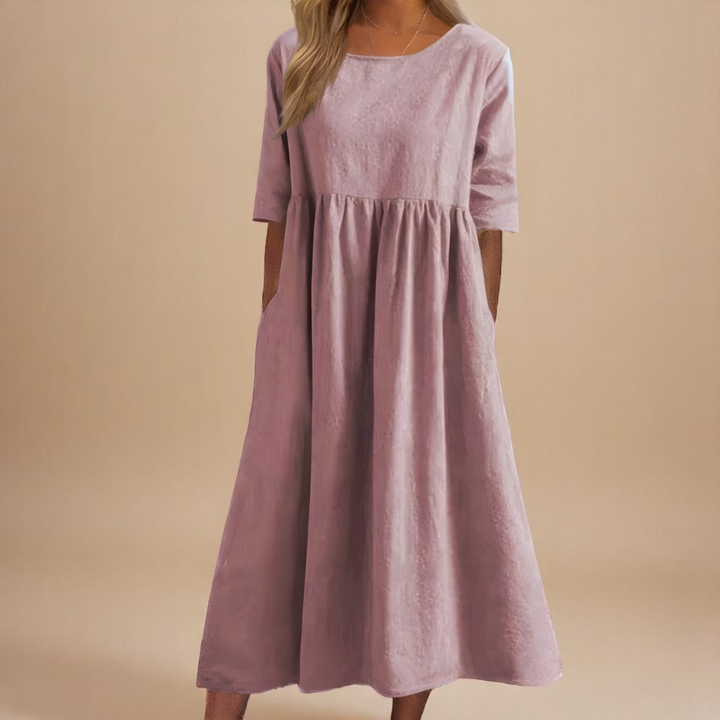 Violette | Robe légère en coton