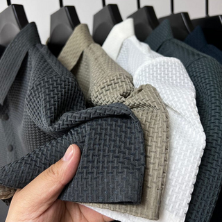 Valentin | Polo texturé à manches courtes