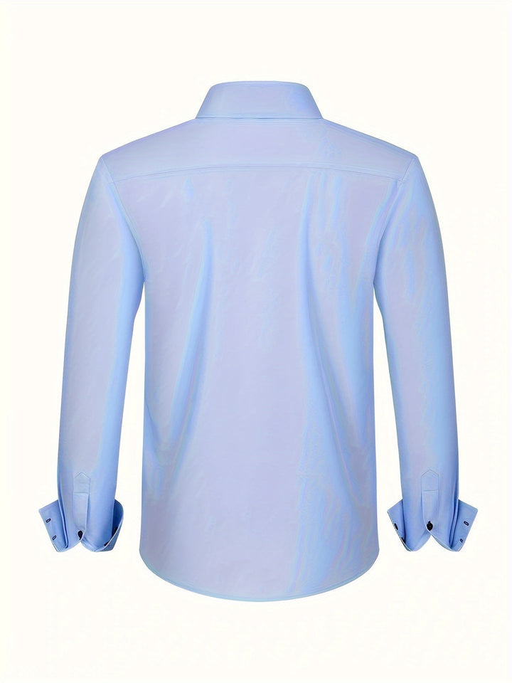 Ambroise | Chemise élégante légère avec détails contrastés