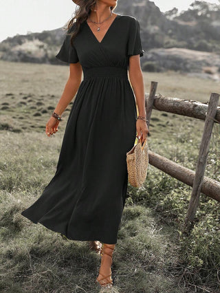 Océane | Robe longue élégante à fente