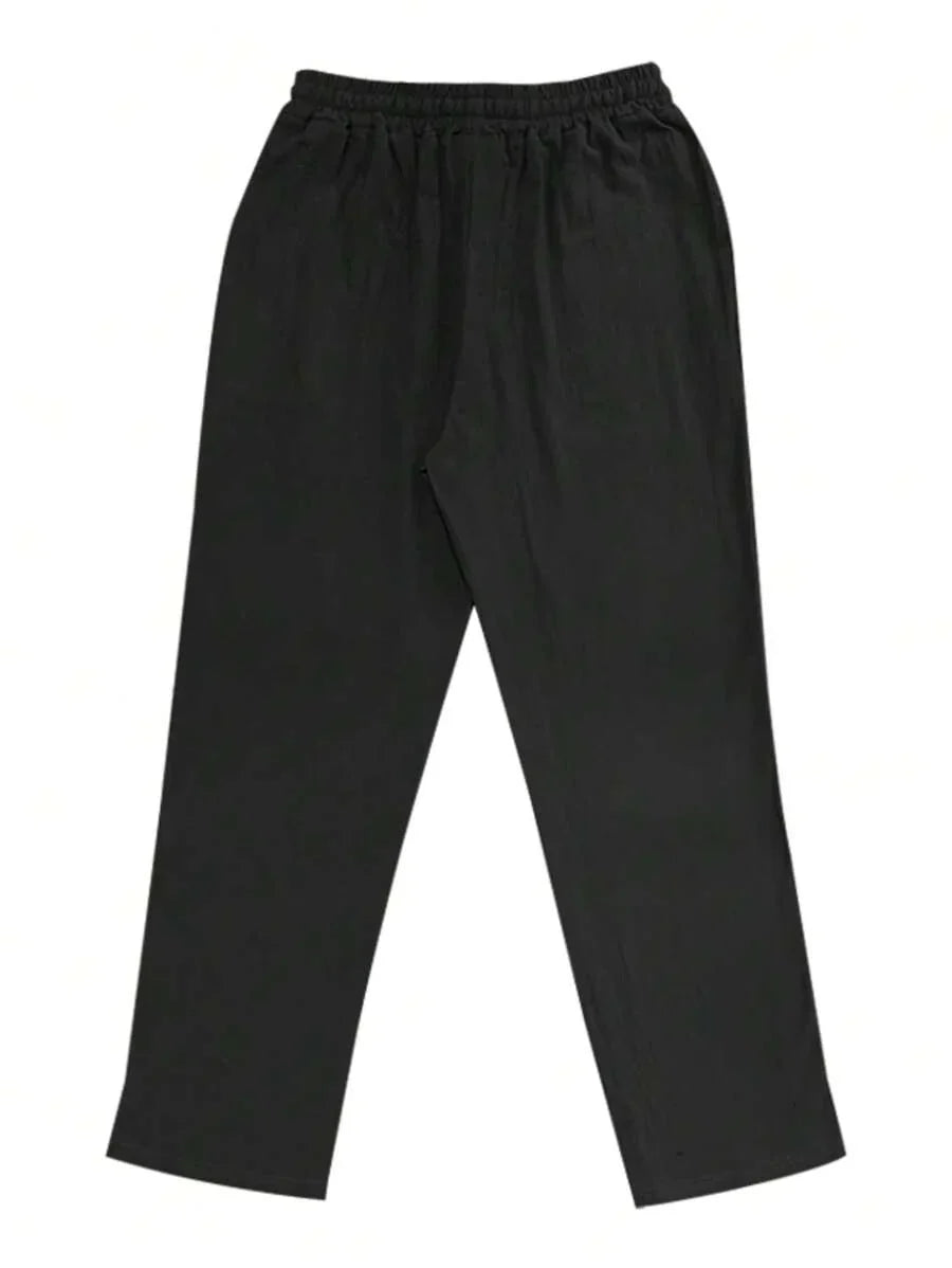 Julien | Pantalon léger en lin avec cordon