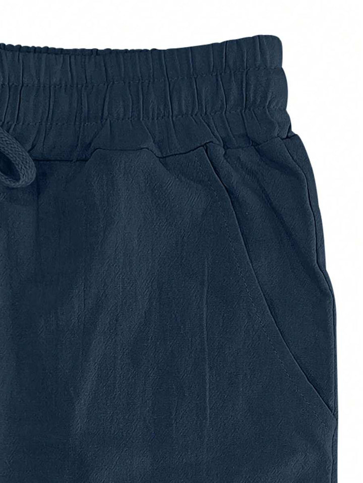Julien | Pantalon léger en lin avec cordon