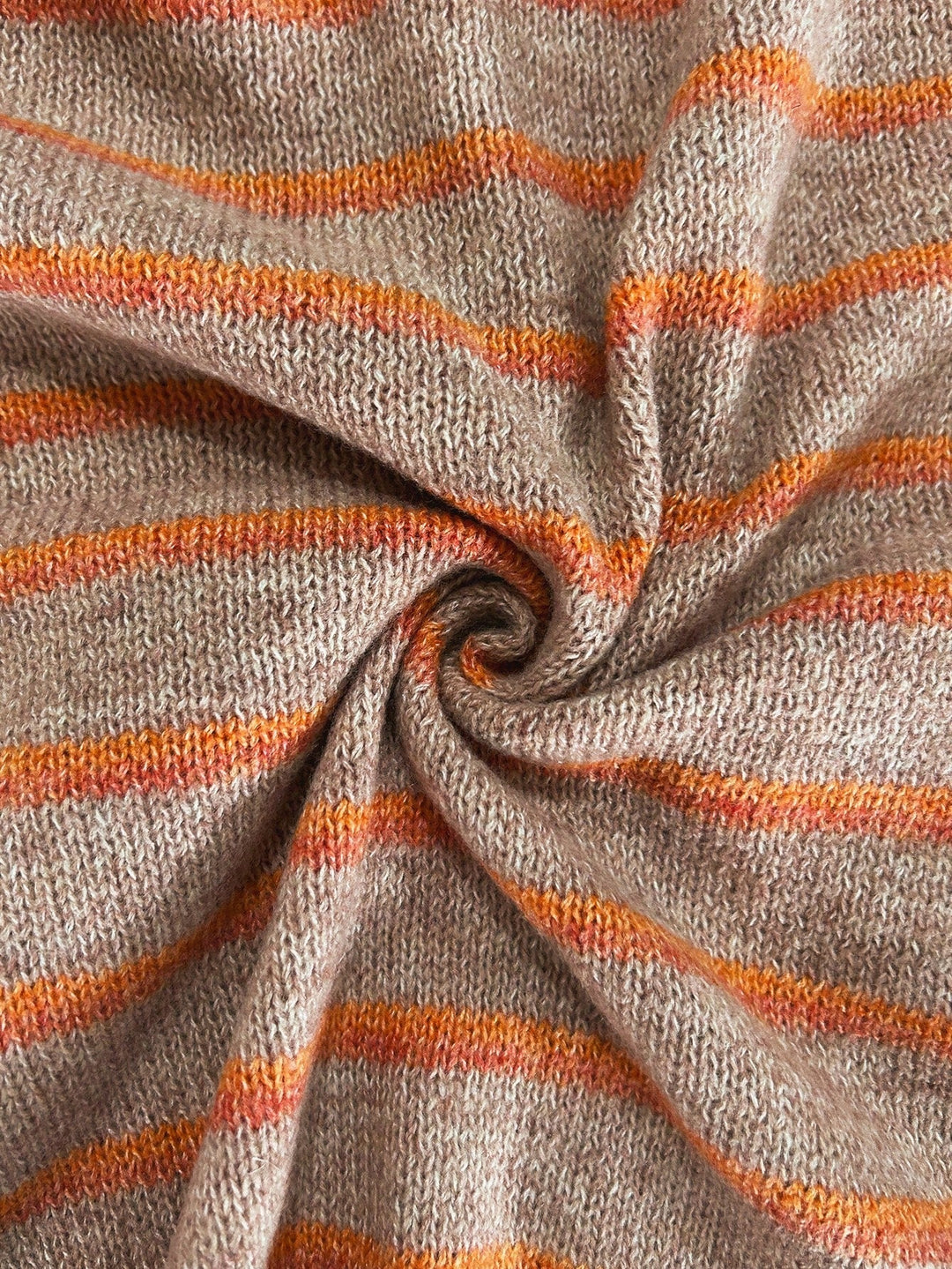 Morgane | Cardigan rayé en maille