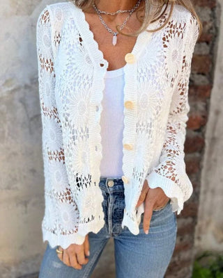 Sandrine | Gilet élégant en crochet