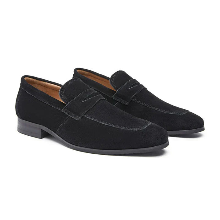 Florent | Mocassins à brides en daim