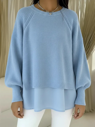 Juliette | Pull effet deux pièces