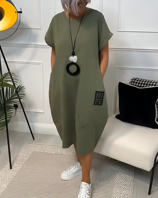 Bénédicte | Robe confortable à capuche