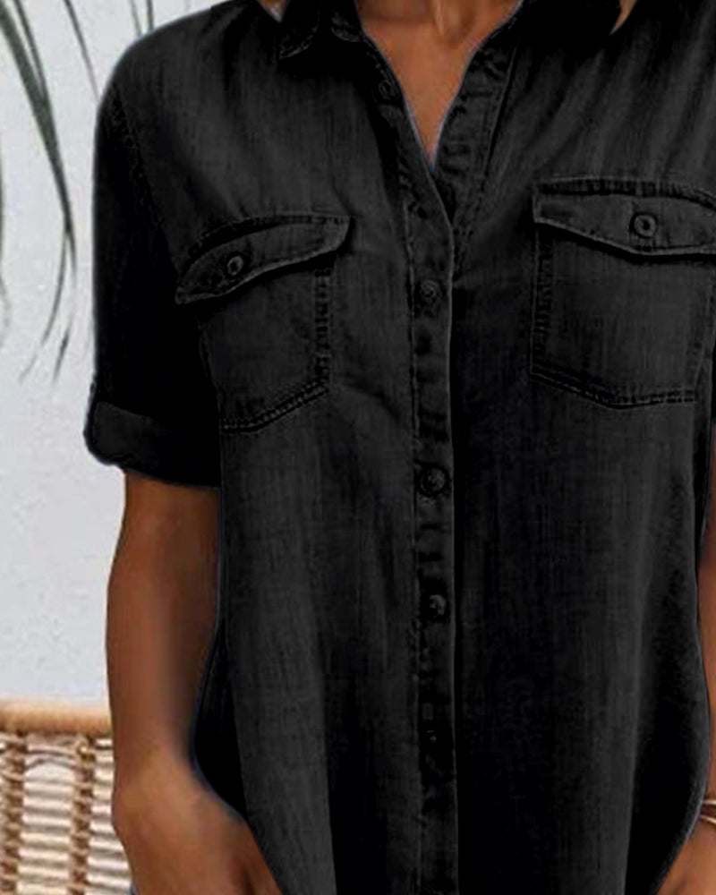 Yasmine | Robe-chemise en jean
