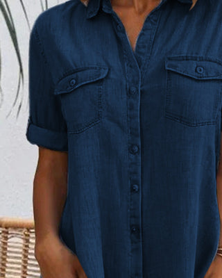 Yasmine | Robe-chemise en jean