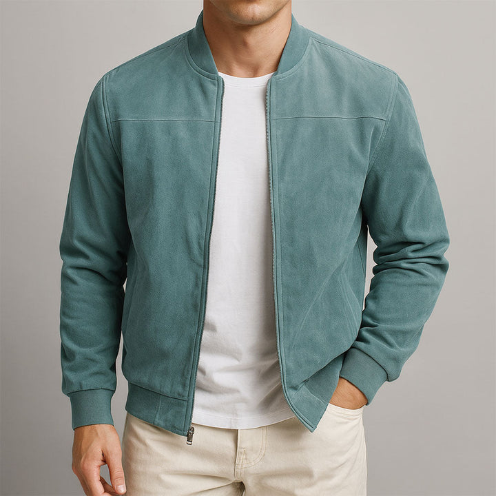 Basile | Veste en daim artisanale