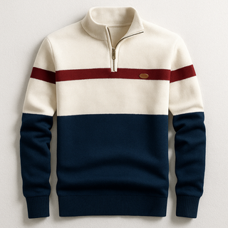 Quentin | Pull zippé au col