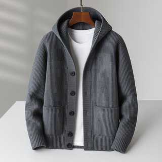 Julien | Cardigan à capuche