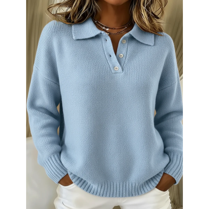Aurélie | Pull polo doux