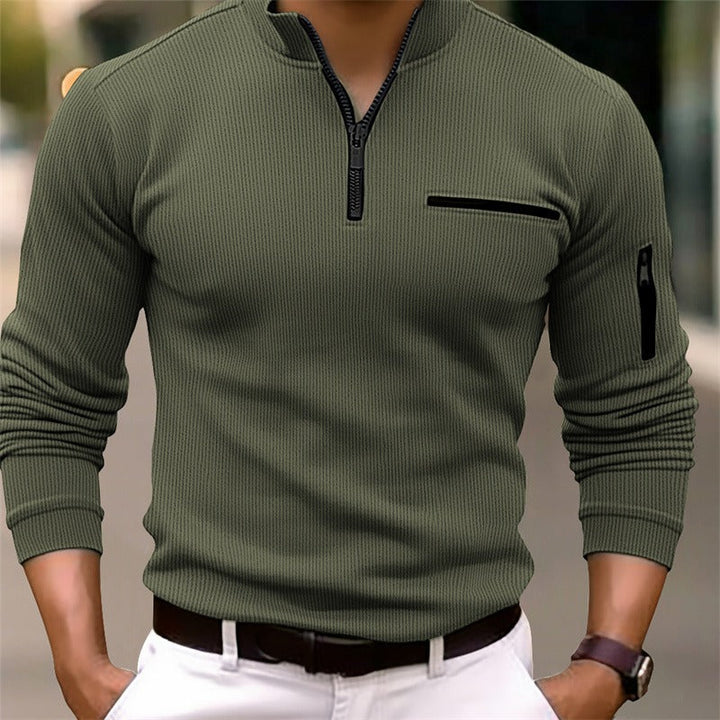 Dominique | Chemise à manches longues avec zip