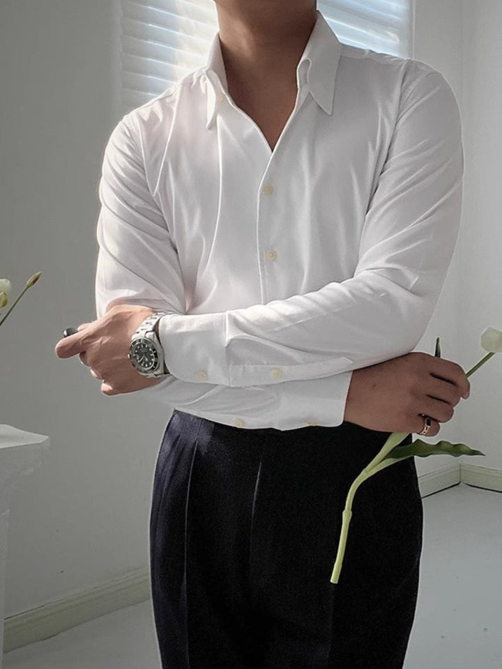Clément | Chemise athlétique italienne pour homme en bambou