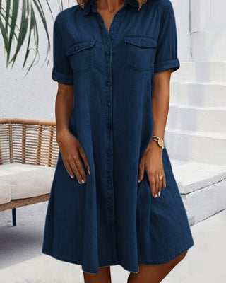 Yasmine | Robe-chemise en jean