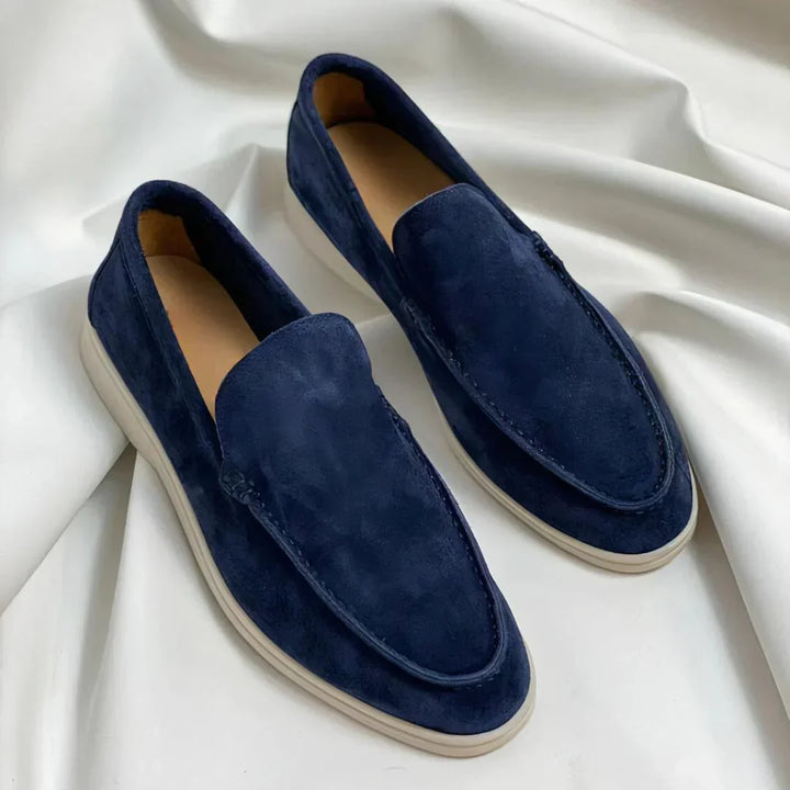Léandre | Mocassins élégants en daim