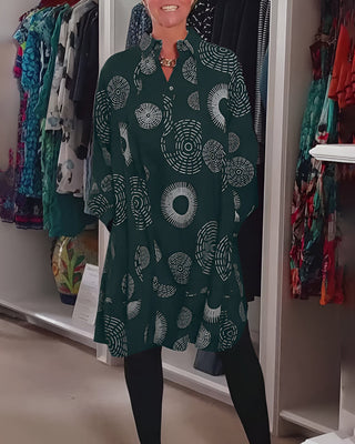 Zélie | Robe à motif géométrique