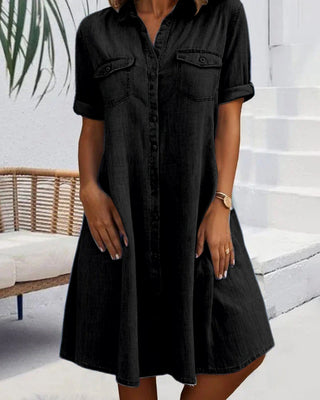Yasmine | Robe-chemise en jean