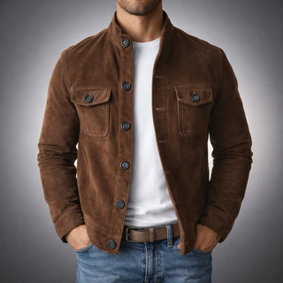 Aurélien | Blouson en daim haut de gamme