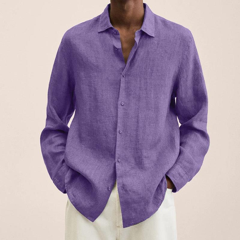 Timothée | Chemise à boutons en lin