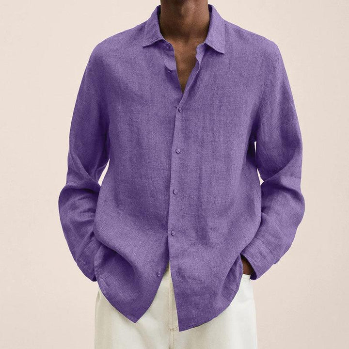 Timothée | Chemise à boutons en lin