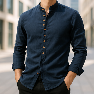 Alexandre | Chemise en lin et coton
