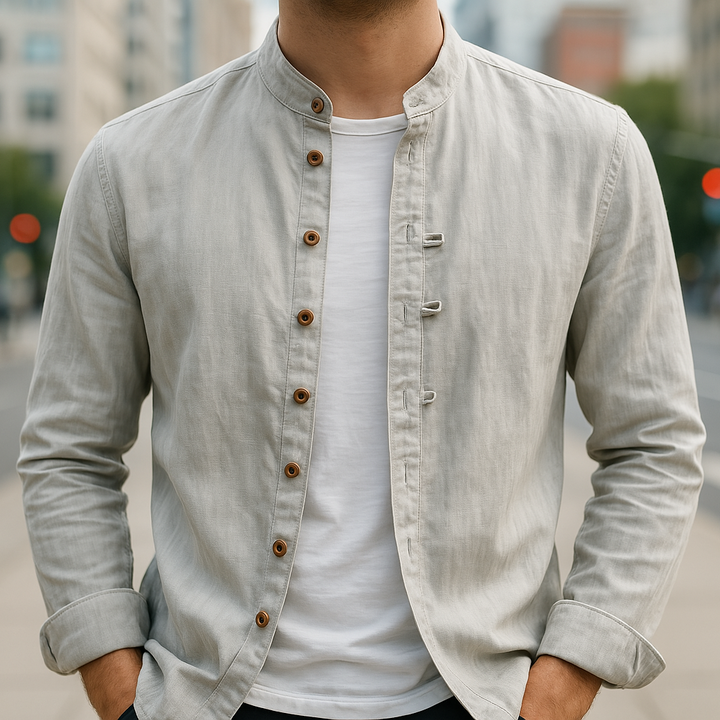Alexandre | Chemise en lin et coton
