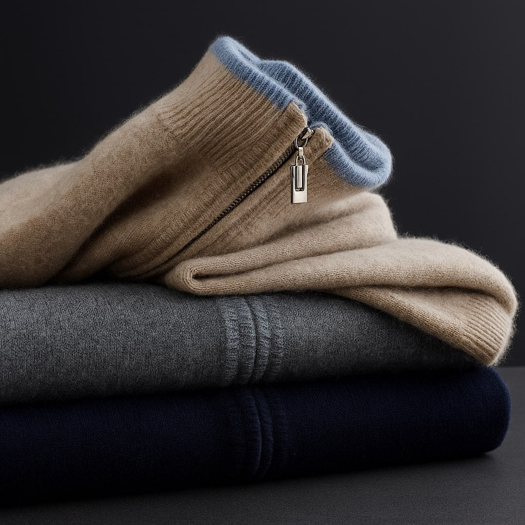 Yann | Pull zippé